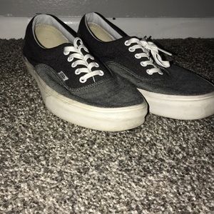 Two toned Grey Vans
